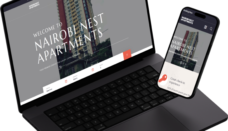 Nairobi Nest Apartments Website